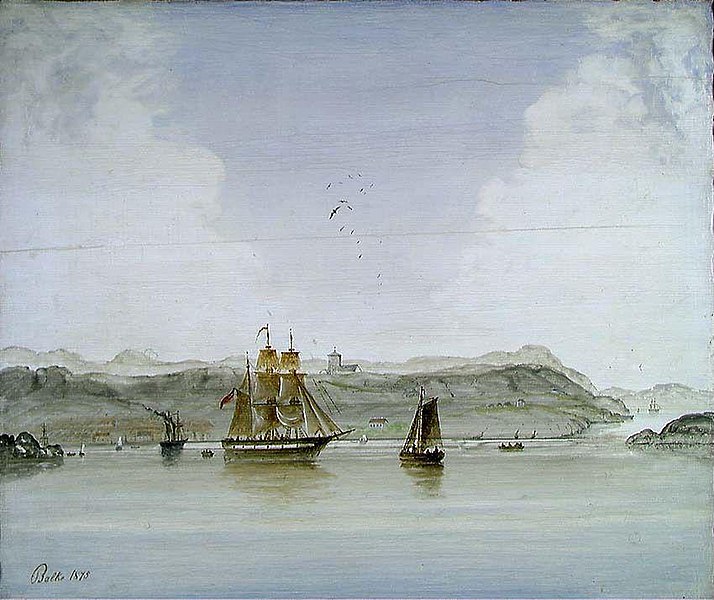 File:Peder Balke - View of Grimstad - NG.M.02614 - National Museum of Art, Architecture and Design.jpg