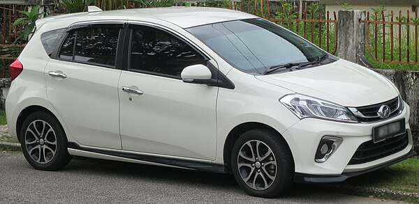 The third generation Perodua Myvi 1.5.