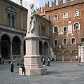 * Nomination The marble statue of Dante in Verona, Italy --Lo Scaligero 06:27, 13 October 2021 (UTC) * Promotion The noise should be reduced a bit. --Ermell 08:00, 13 October 2021 (UTC)  Done Thanks for the hint! --Lo Scaligero 06:27, 14 October 2021 (UTC)  Support Good quality. --Ermell 22:01, 16 October 2021 (UTC)