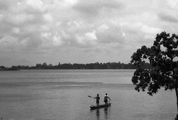 Abidjan boatmen.