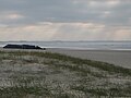 Blockhaus sur la plage de Tréguennec témoignant du recul du cordon littoral depuis la Seconde Guerre mondiale 3