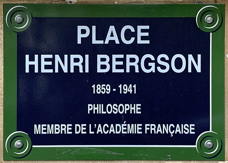 File:Plaque Place Henri Bergson - Paris VIII (FR75) - 2021-08-23 - 1.jpg