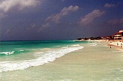 The beach at Carmen Beach