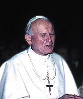 John Paul II looking to the left