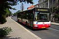 Čeština: Autobus DP Praha v Dejvicích English: DP Praha bus in Prague Dejvice