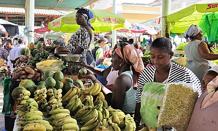 Market in Praia