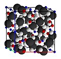 Silicon ion size exaggerated to emphasize silica tetraheda