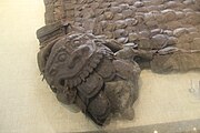 Lion head shoulder guard, Qing dynasty