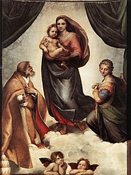 Raphael, The Sistine Madonna, 1513-14.