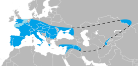 Neandertalinihmisen levinneisyys