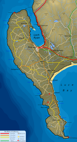 Map of the Rhinns of Galloway Rhins of Galloway Map.png