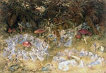 Der Hexenringe oder Feenringe 220px-Richard_Doyle_-_Fairy_Rings_and_Toadstools