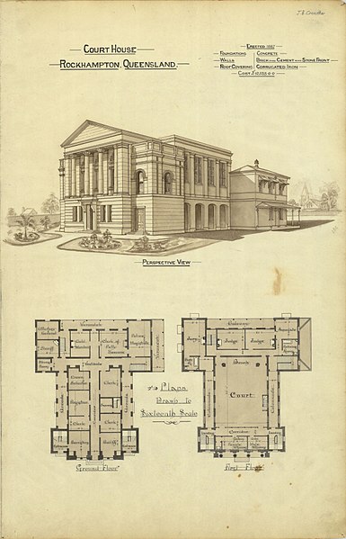File:Rockhampton's Court House, circa 1888.jpg