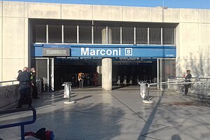 Roma Metro Marconi ingresso.jpg