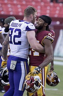 Rudolph and Josh Norman in 2017 Rudolph Norman.jpg