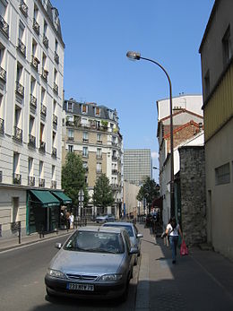 Imagine ilustrativă a articolului Rue de Domrémy (Paris)