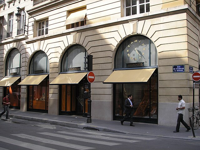 Hermès flagship, 24 Rue du Faubourg-Saint-Honoré, Paris
