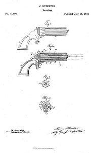 Rupertus Jacob Pat US 43606 P3 Pepperbox