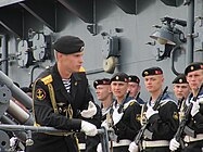 Fuzileiros da Infantaria Naval Russa, parte da Marinha
