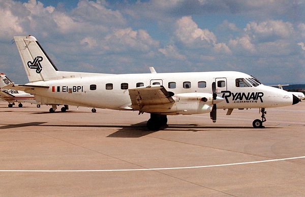 Ryanair Embraer EMB 110 Bandeirante in 1988