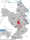 Lage der Gemeinde Süpplingen im Landkreis Helmstedt