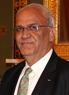 Saeb Erekat Palestinian politician and diplomat