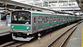 A JR East 205 series EMU on the Rinkai Line, April 2015