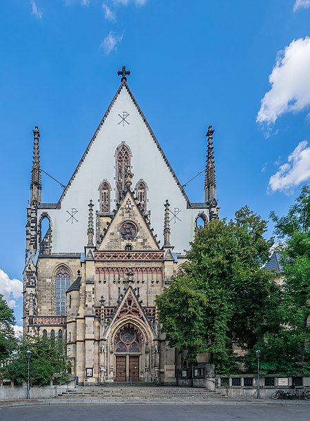 Saint Thomas church in Leipzig (3)