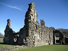 The remains of Sawley Abbey, historically in Yorkshire and now in Lancashire, where William de Remmyngton was a Cistercian monk. Salley Abbey - geograph.org.uk - 1736378.jpg