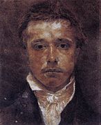 Autoportrait de Samuel Palmer, 1825.