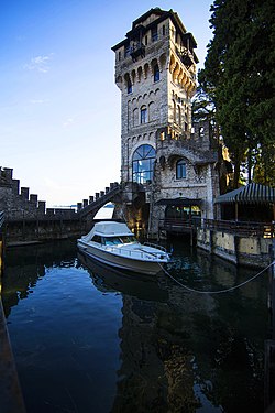 Garda Lake, Italy. San Marco Tower