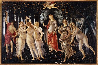 Sandro Botticelli, Le Printemps, 1478-1482.