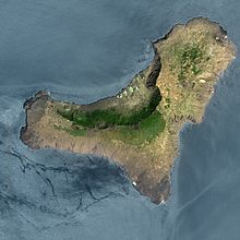 Satellite image of El Hierro