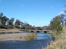 Savages Crossing over the Brisbane River, 2014