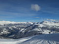 English: Schanfigg as seen from Furggabüel, skiing area Chur-Brambrüesch, Grison, Switzerland Deutsch: Schanfigg, aufgenommen vom Furggabüel, Skigebiet Chur-Brambrüesch, Graubünden, Schweiz Rumantsch: Scanvetg, territori da skis Chur-Brambrüesch, Grischun, Svizra Italiano: ToDo