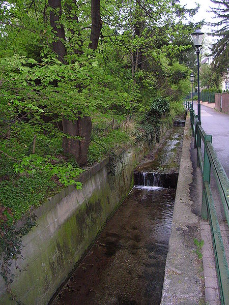 Schreiberbach stream before Nußdorf.