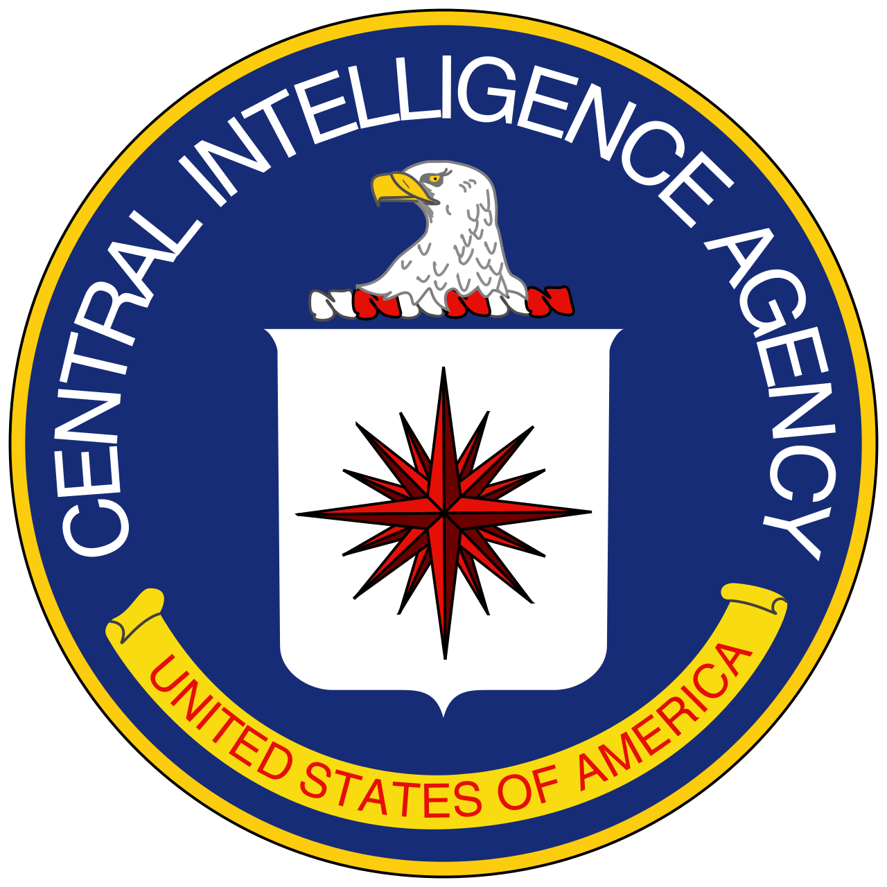 Logotyp för CIA - Central Intelligence Agency