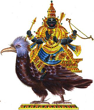 <span class="mw-page-title-main">Shani</span> Hindu deity associated with Saturn