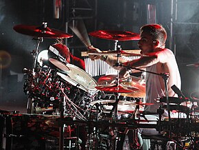 Shannon Leto in concerto a Kent nel 2010