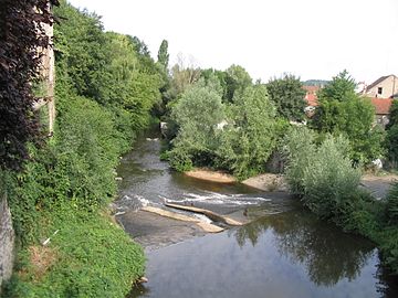 Cucet: lo riu de Sichon, un afluent d'Alèir