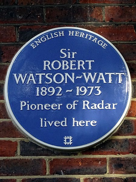 File:Sir ROBERT WATSON-WATT 1892-1973 Pioneer of Radar lived here.jpg