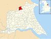 Sledmere UK parish locator map.svg
