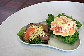 smørrebrød Tanskasta