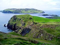 The Calf of Man seen from Cregneash Sound IOM.JPG