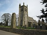 Church of St Martin St Martin's church and the War Memorial, Osmaston - geograph.org.uk - 1223973.jpg