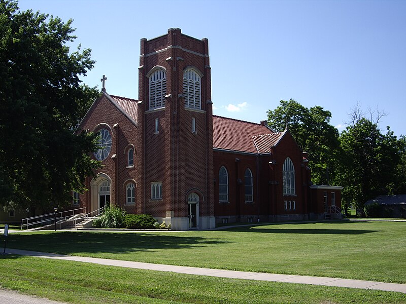 Fájl:St Patrick Catholic Church in Florence, Kansas.jpg