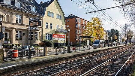 Stadtbahnhaltestelle Wüllnerstraße, Köln Lindenthal 4732