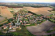 Čeština: Letecký pohled na Starou Lysou English: Aerial view of Stará Lysá, Czech Republic