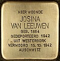 Stolperstein für Josina van Leeuwen (Rotterdam).jpg
