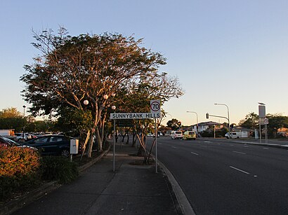 How to get to Sunnybank Hills with public transport- About the place